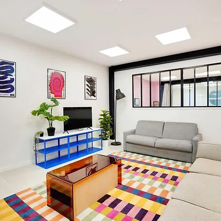 Loft Moderne Et Chic 130 M2- Menilmontant 아파트 *
