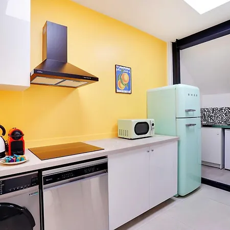 Loft Moderne Et Chic 130 M2- Menilmontant 아파트 *