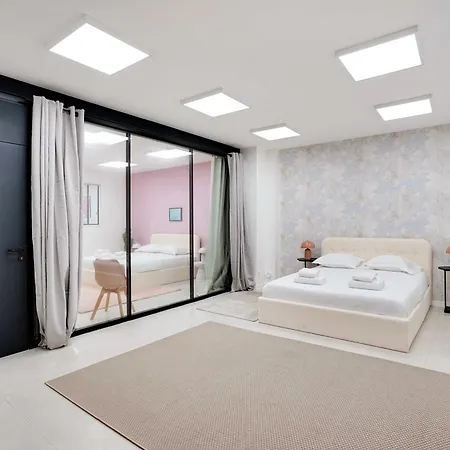 아파트 Loft Moderne Et Chic 130 M2- Menilmontant